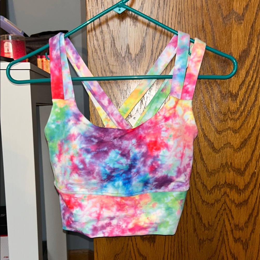 Senita Athletics Multicolor Tie-Dye Tank Top